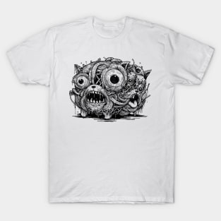 Weird Surreal Cat T-Shirt